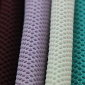 全涤菠萝格梭织染色服装面料