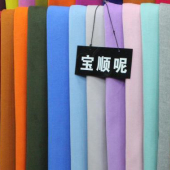 现货热销 宝顺呢 涤毛 针织 大衣面料