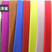现货热销 单面羊绒 涤毛 针织 大衣面料