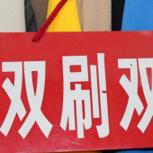 160针织染色全涤双刷双摇服装面料