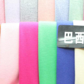 巴西条全涤针织染色服装面料