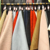 100%T新西兰羊毛梭织染色女装面料