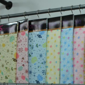 现货热销 钻石绒 婴儿面料 全涤梭织 服装面料