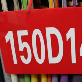 现货热销 全涤 150D144F绒类面料 针织染色 服装大衣面料