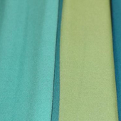 现货热销 涤棉 针织 水晶麻 染色 服装面料