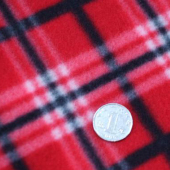 单面绒 全涤针织服装面料
