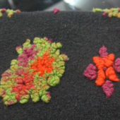 针织提花毛纺外套大衣服装面料