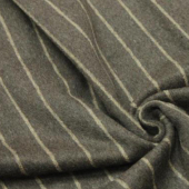 染色梭织60竖条顺毛呢服装面料