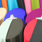 涤毛混纺梭织染色呢料大衣面料