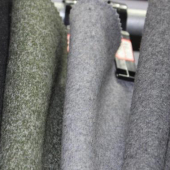 针织麦呢 毛呢毛纺 染色服装面料