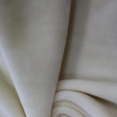 全涤染色针织银狐绒服装面料