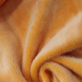 全涤染色针织银狐绒服装面料