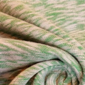 30sR/T繁星纱棉盖丝色织汗布 男女装时尚针织花式纱线风格米样