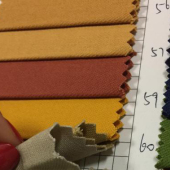 现货32+32*7加厚双经斜 全棉染色布 风衣夹克裤子面料