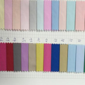 现货 40s全棉染色布133*100精纱全工艺仿丝绸上装衬布里料