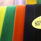 85%单面顺毛呢 针织染色面料 呢大衣外套