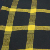 厂家直销 TR格子布 涤棉服装面料