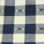 厂家直销 TR格子布 涤棉服装面料