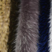 全涤染色毛绒服装面料