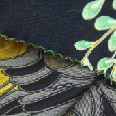 梭织染色混纺涤棉提花服装面料