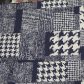 顺毛呢提花布 化纤梭织服装面料
