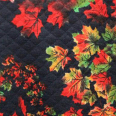 双层印花布 全涤针织服装面料