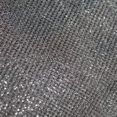 全涤金银丝布针织染色服装面料