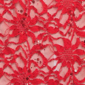 无弹力全涤蕾丝菠萝花冲猫眼片 春夏款股线单色