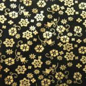 全涤染色针织四面弹烫金服装面料