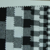 全棉色织格子布 衬衫面料 梭织服装面料
