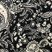 全涤针织印花服装面料