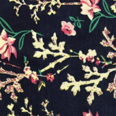 全涤针织印花服装面料