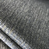 涤棉混纺针织染色服装面料