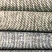 涤棉混纺针织染色服装面料