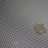 全涤针织染色方格网布服装面料