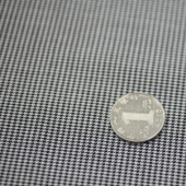 色织千鸟格面料 40%A50%T10%W针织色织服装面料 现货