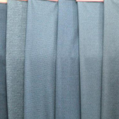 涤棉混纺针织染色服装面料