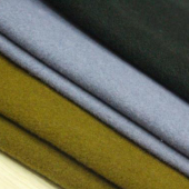 欧美呢面料 50%毛50%化纤针织染色女装服装面料 现货