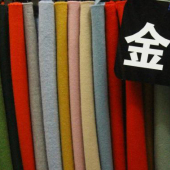 金凤凰面料 50%羊毛30%涤20%腈针织染色女装服装面料 现货