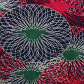 全涤平绒经编针织印花服装面料
