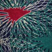 全涤平绒经编针织印花服装面料