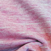 现货30sC/T水晶段彩染涤汗布 男女装时尚针织花式纱线风格米样