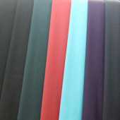 哔叽面料 TR斜纹梭织染色工装服装面料 现货