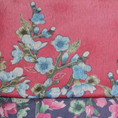针织印花面料 涤纶水印花服装面料 现货