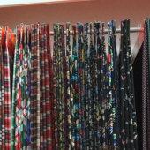 针织系列面料 涤纶针织染色服装面料 现货