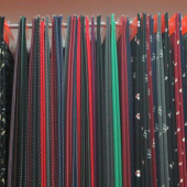 针织系列面料 涤纶针织染色服装面料 现货