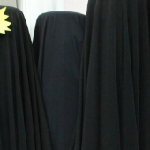 牛奶丝面料 涤纶梭织染色服装面料 现货