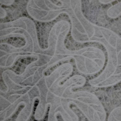 水溶绣花面料 全涤染色服装面料 现货