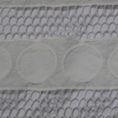 水溶绣花面料 全涤染色服装面料 现货