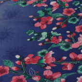 数码印花面料 全涤针织服装面料 现货